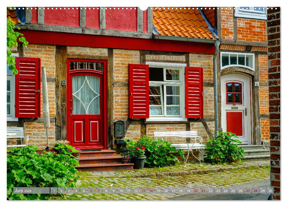 Ein Blick auf Lübeck-Travemünde (CALVENDO Premium Wandkalender 2026)