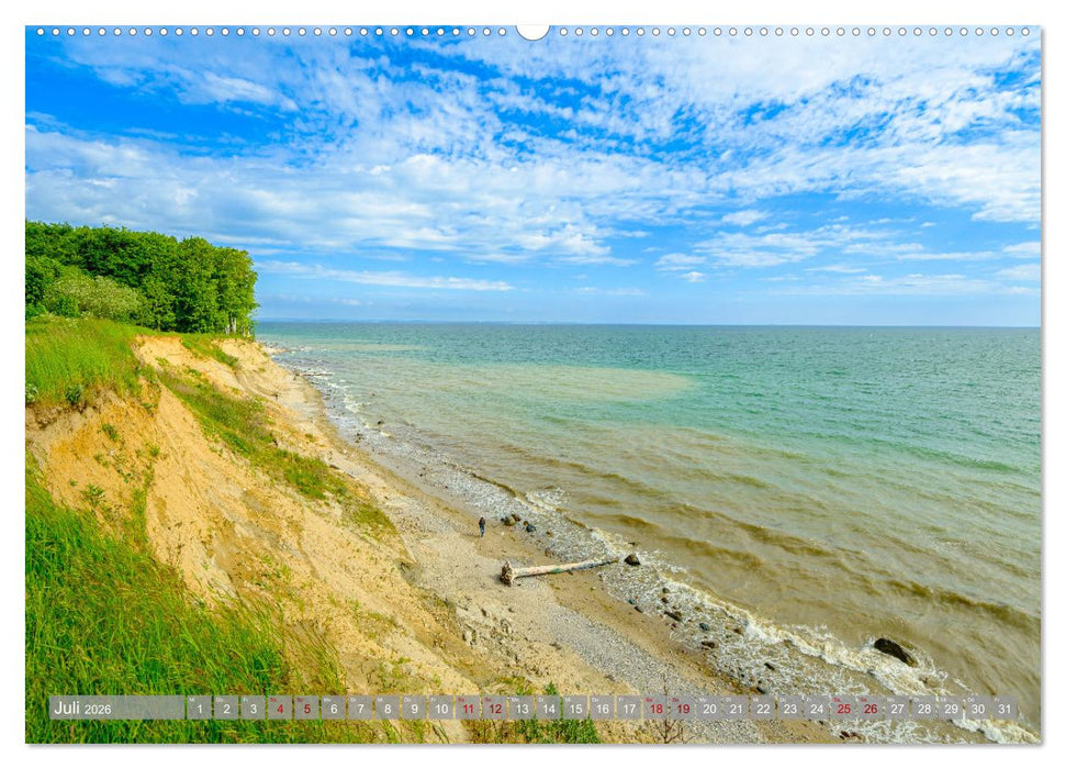 Ein Blick auf Lübeck-Travemünde (CALVENDO Premium Wandkalender 2026)