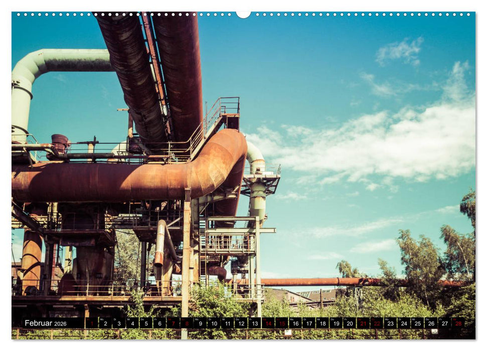Deutsche Industriekultur (CALVENDO Premium Wandkalender 2026)