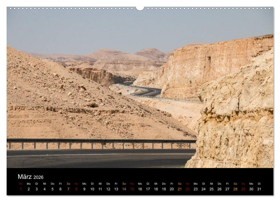 Israel - Heiliges Land (CALVENDO Premium Wandkalender 2026)