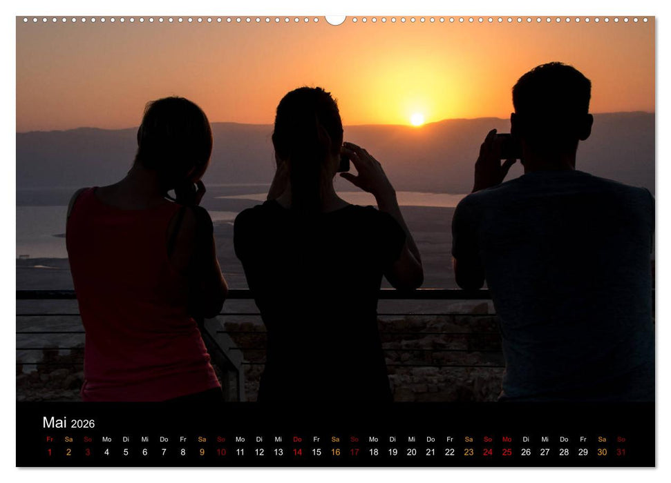 Israel - Heiliges Land (CALVENDO Premium Wandkalender 2026)