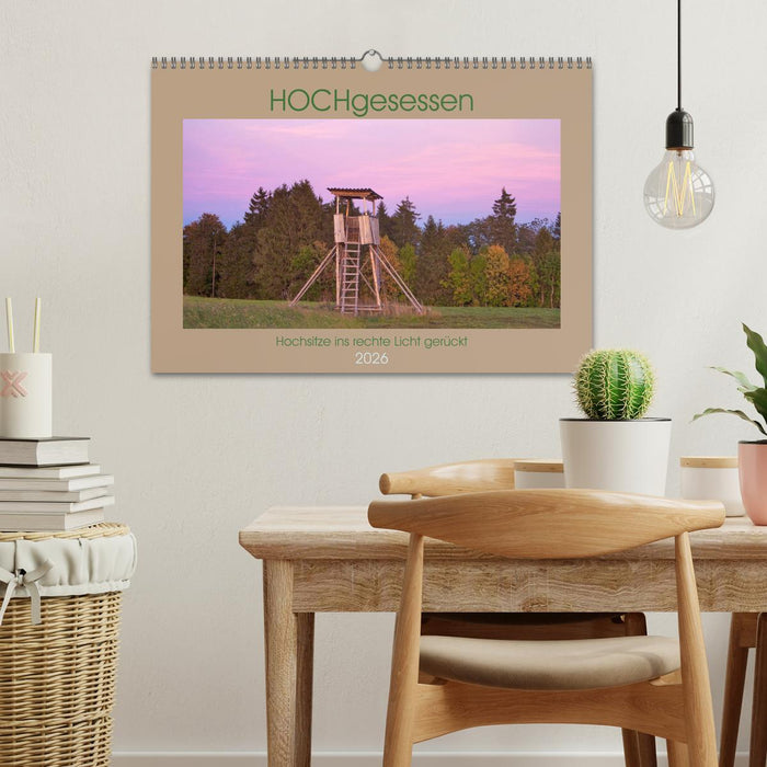 HOCHgesessen (CALVENDO Wandkalender 2026)