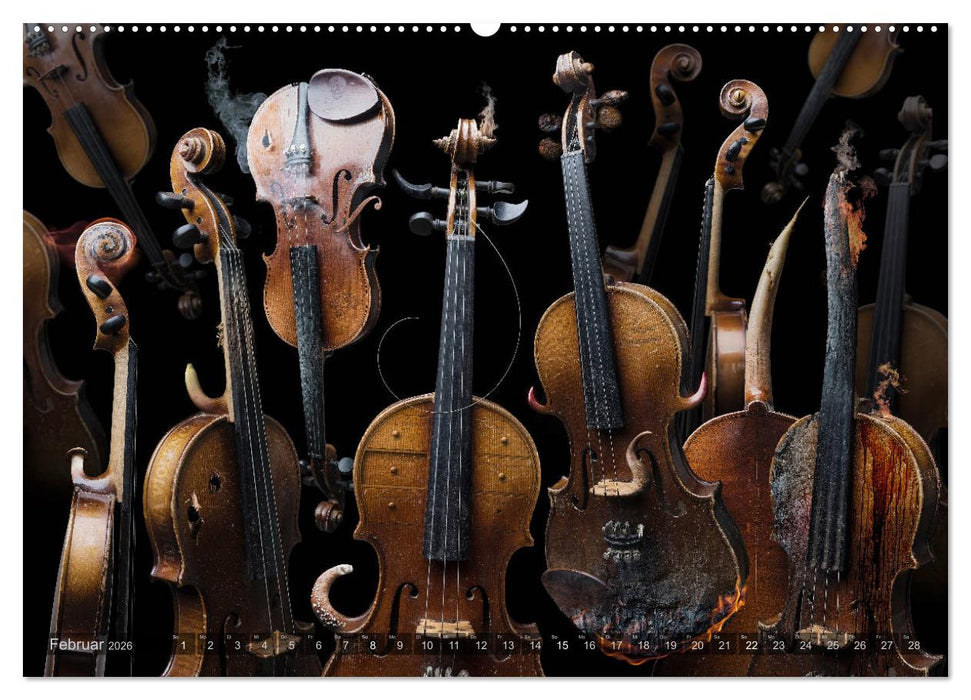 Musica fantásia - Die wundersame Welt des Fotokünstlers Olaf Bruhn (CALVENDO Premium Wandkalender 2026)