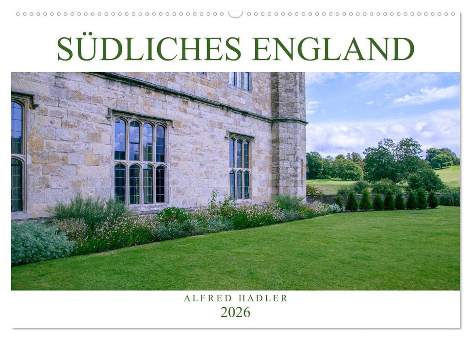 Südliches England (CALVENDO Wandkalender 2026)