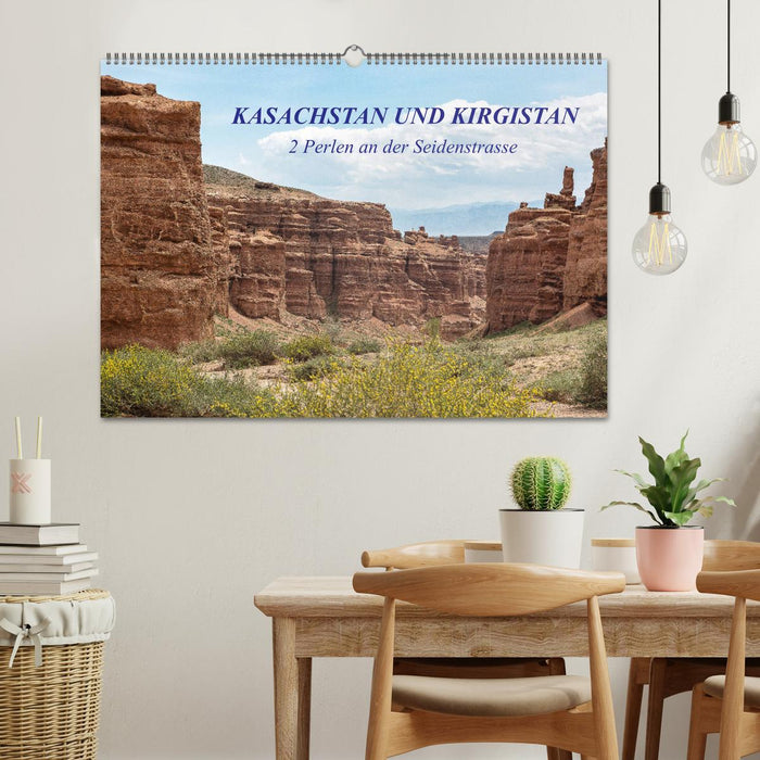 Kasachstan und Kirgistan (CALVENDO Wandkalender 2026)