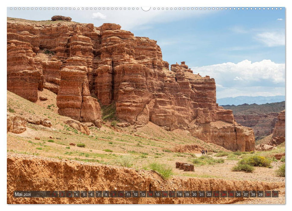 Kasachstan und Kirgistan (CALVENDO Wandkalender 2026)