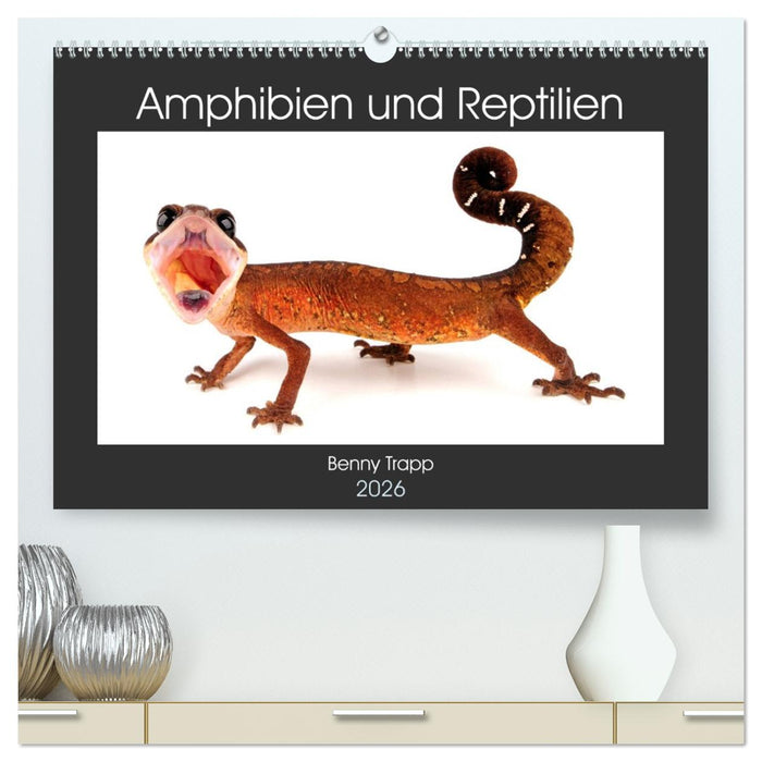 Amphibien und Reptilien (CALVENDO Premium Wandkalender 2026)
