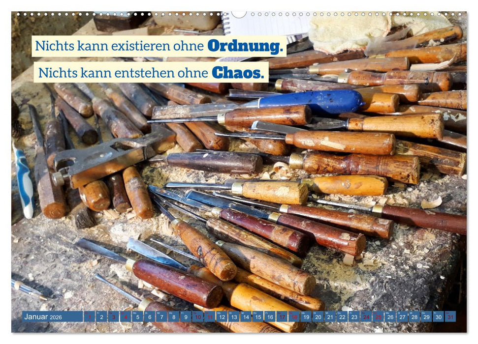 Jeder ist ein Genie! Zitate von Albert Einstein (CALVENDO Premium Wandkalender 2026)