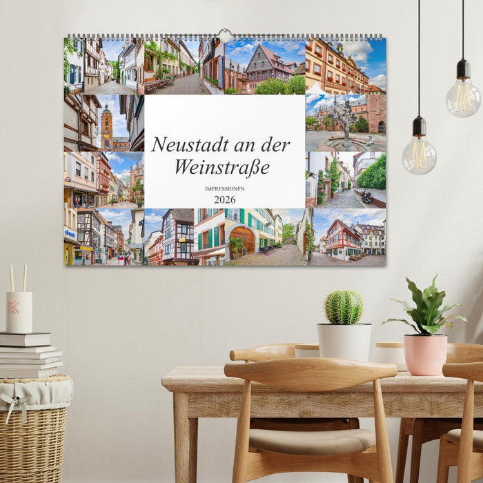 Neustadt an der Weinstraße Impressionen (CALVENDO Wandkalender 2026)