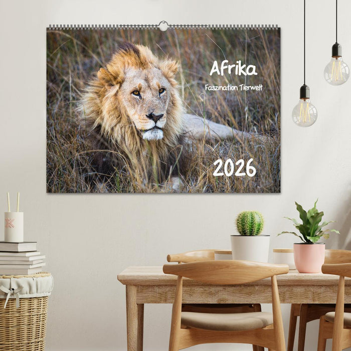 Afrika - Faszination Tierwelt (CALVENDO Wandkalender 2026)