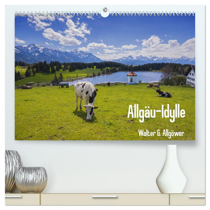 Allgäu-Idylle (CALVENDO Premium Wandkalender 2026)