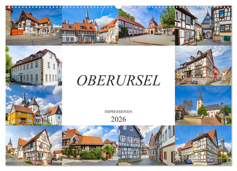 Oberursel Impressionen (CALVENDO Wandkalender 2026)