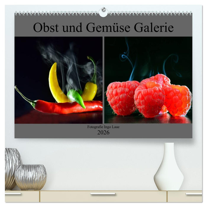 Obst und Gemüse Galerie (CALVENDO Premium Wandkalender 2026)