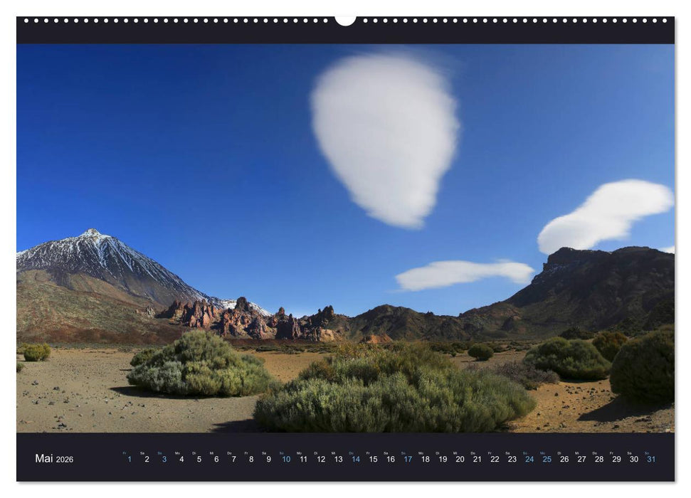 wildes Teneriffa (CALVENDO Premium Wandkalender 2026)