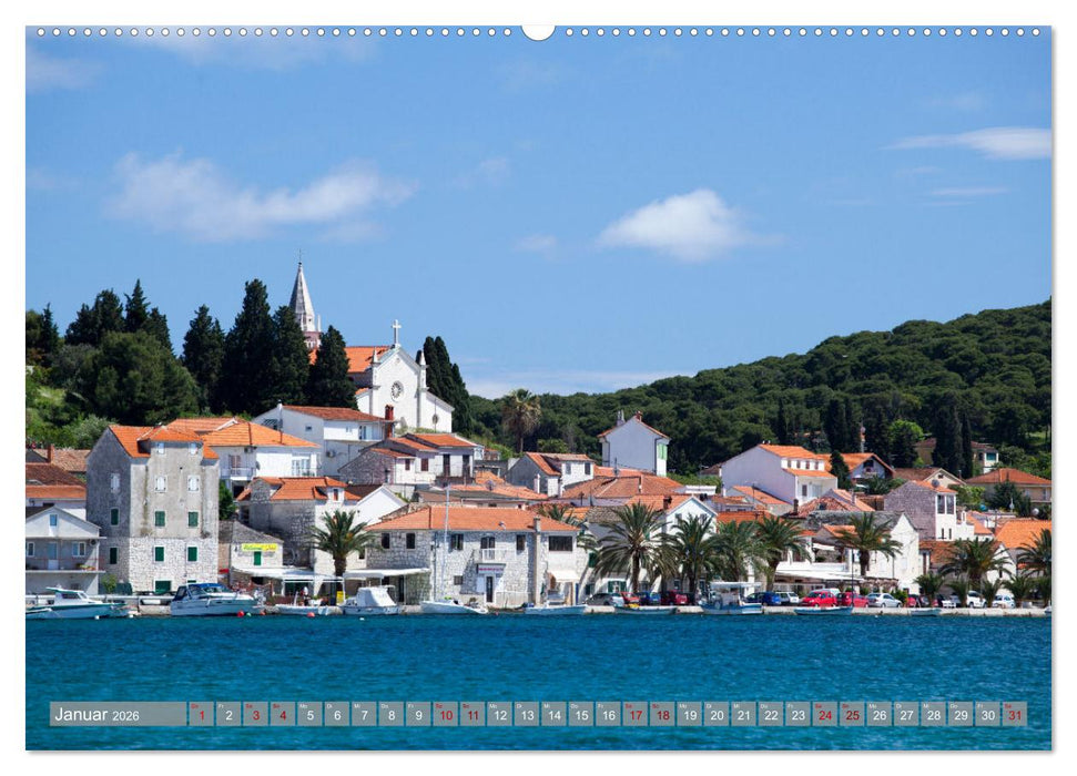 Dalamtinische Küste - Momente einer Reise (CALVENDO Premium Wandkalender 2026)