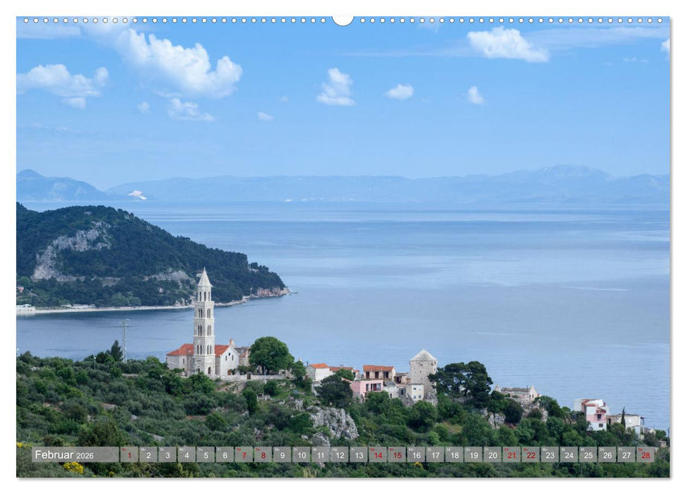 Dalamtinische Küste - Momente einer Reise (CALVENDO Premium Wandkalender 2026)