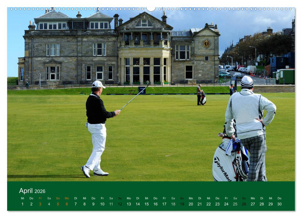 Golf Sport (CALVENDO Premium Wandkalender 2026)