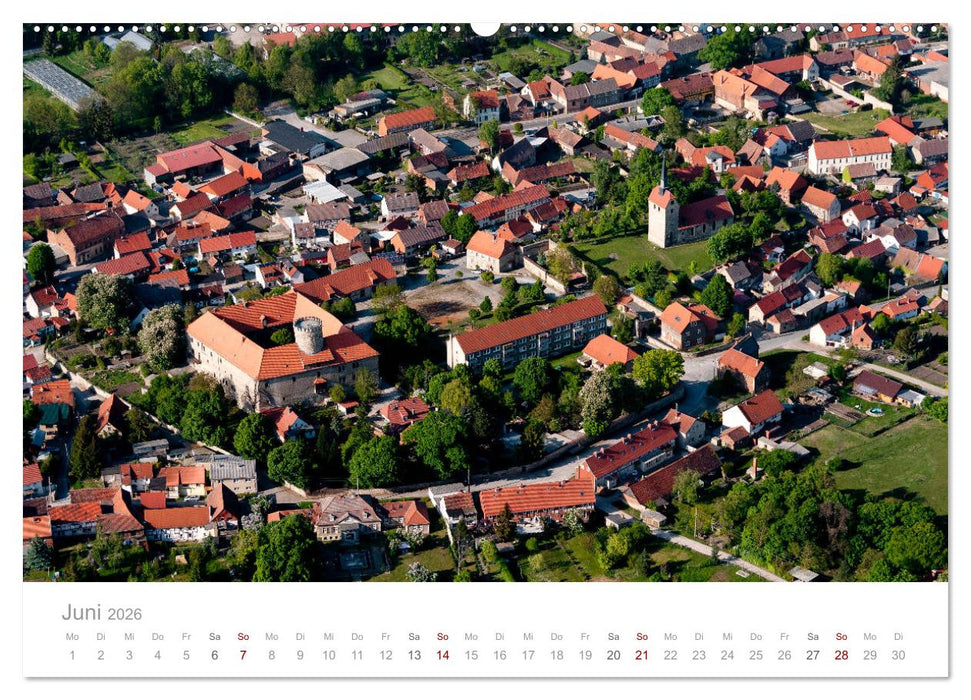 Harzvorland Luftbilder 2026 (CALVENDO Premium Wandkalender 2026)