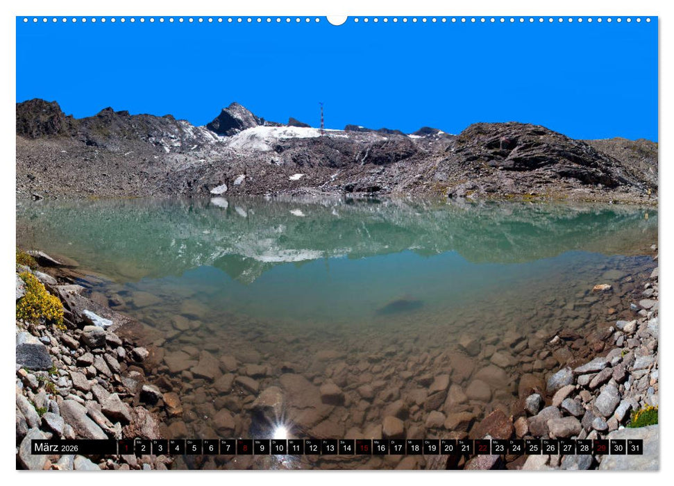 Das Kitzsteinhorn (CALVENDO Premium Wandkalender 2026)