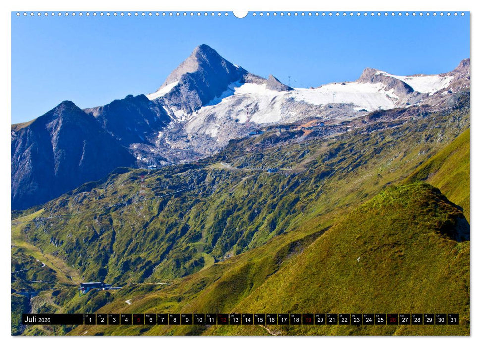 Das Kitzsteinhorn (CALVENDO Premium Wandkalender 2026)