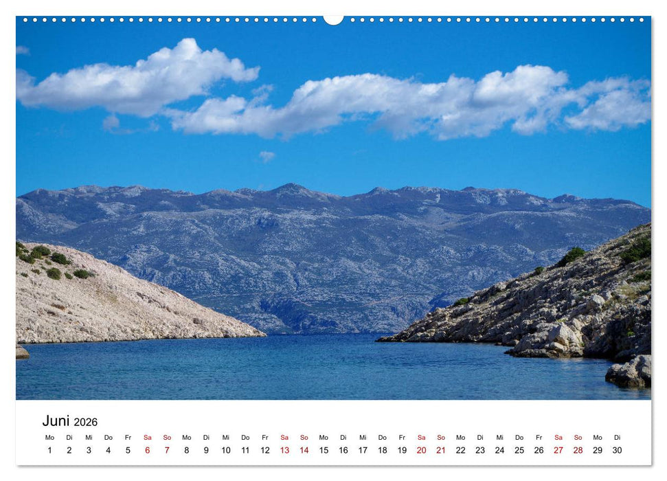 Kroatien 2026 (CALVENDO Premium Wandkalender 2026)