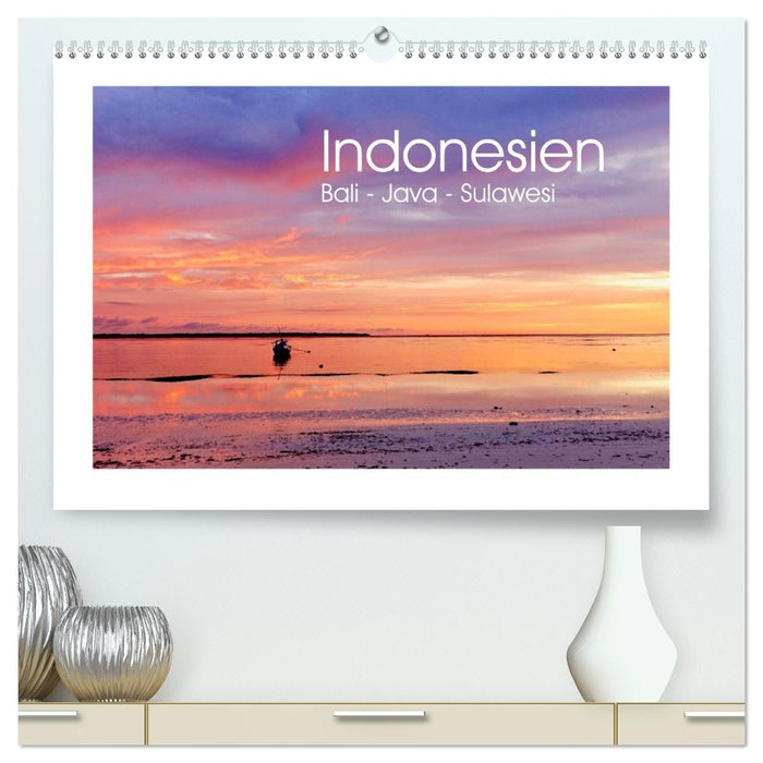 Indonesien. Bali - Java - Sulawesi (CALVENDO Premium Wandkalender 2026)