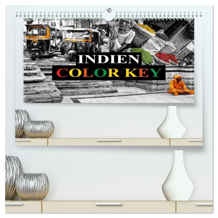 Indien Colorkey (CALVENDO Premium Wandkalender 2026)
