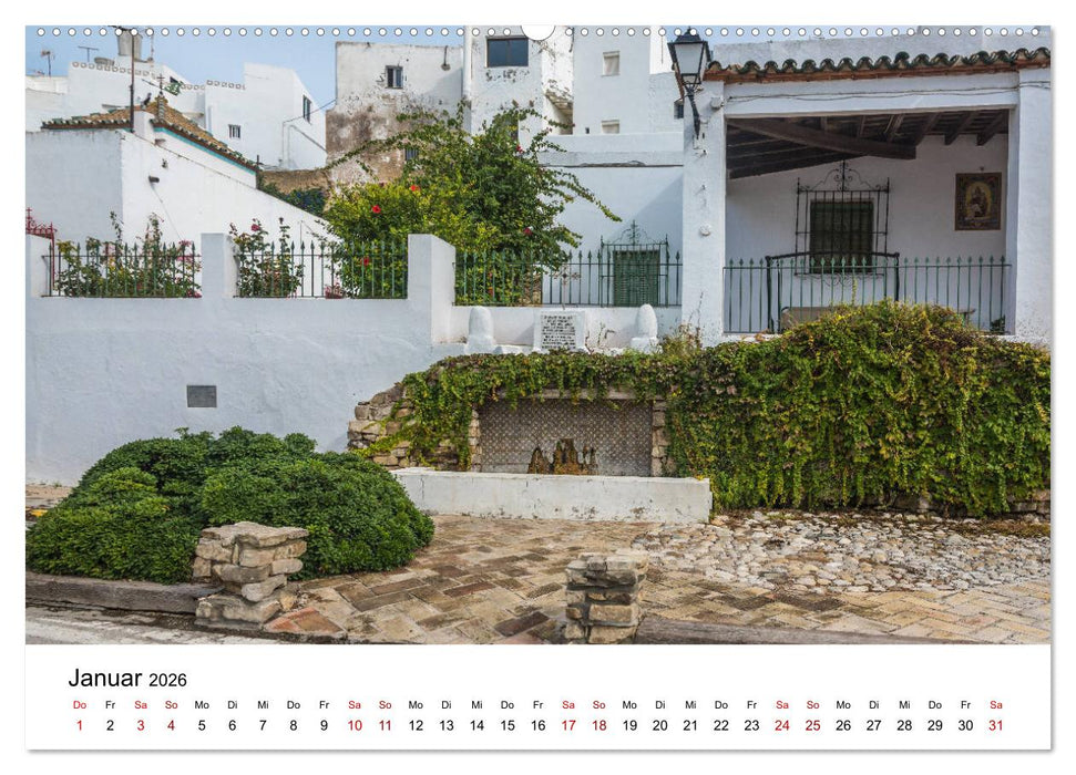 Conil de la Frontera - Ein traumhaftes andalusisches Dorf am Atlantik (CALVENDO Premium Wandkalender 2026)
