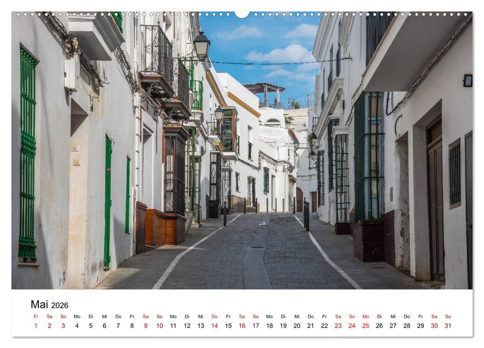Conil de la Frontera - Ein traumhaftes andalusisches Dorf am Atlantik (CALVENDO Premium Wandkalender 2026)