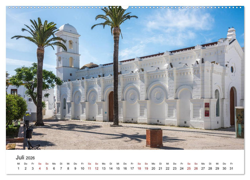 Conil de la Frontera - Ein traumhaftes andalusisches Dorf am Atlantik (CALVENDO Premium Wandkalender 2026)