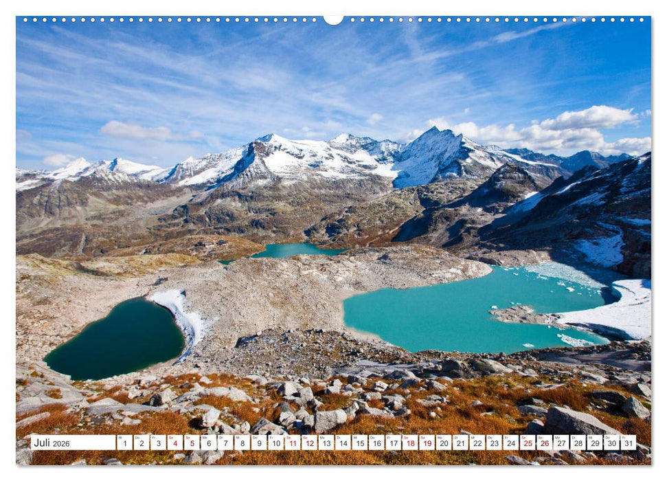 Der Nationalpark Hohe Tauern (CALVENDO Premium Wandkalender 2026)