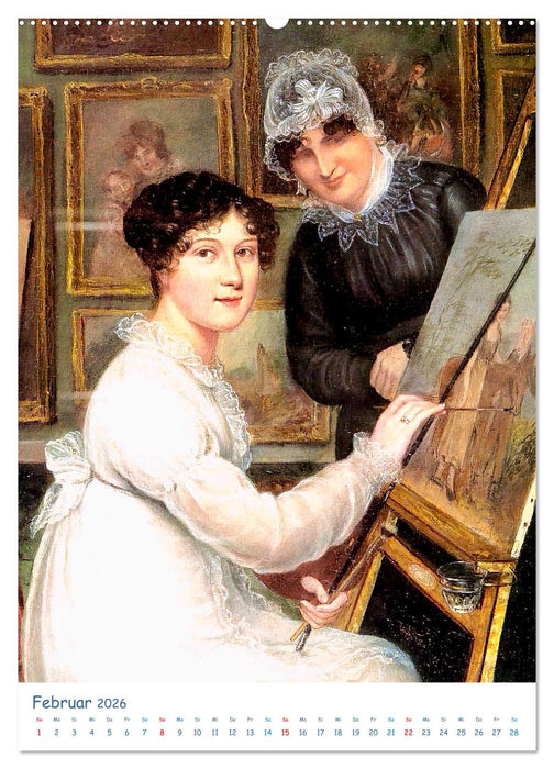Berühmte Malerinnen (CALVENDO Premium Wandkalender 2026)