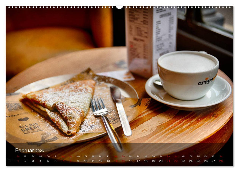 Cambridge street view (CALVENDO Premium Wandkalender 2026)