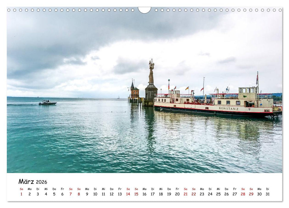 Konstanz - Juwel am Bodensee (CALVENDO Wandkalender 2026)