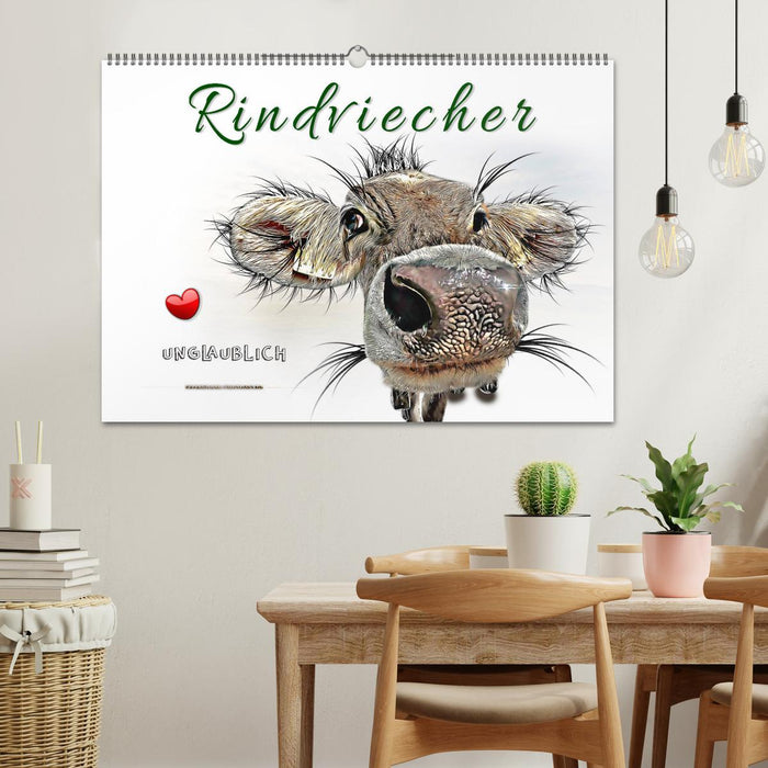 Rindviecher unglaublich (CALVENDO Wandkalender 2026)