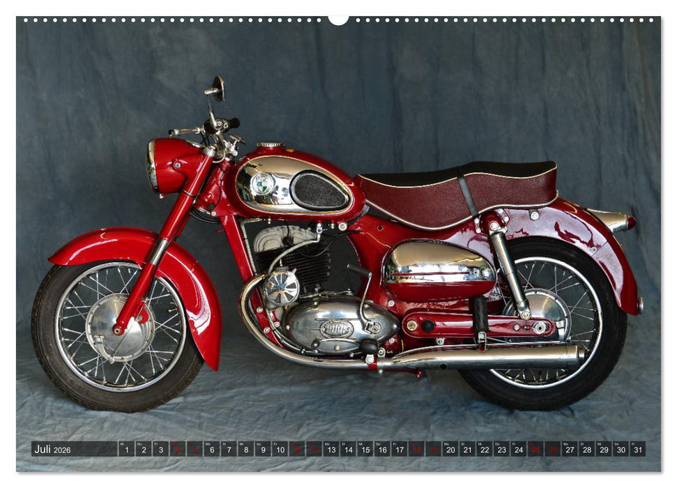 Puch 250 SGS Motorrad - Oldie aus Österreich (CALVENDO Premium Wandkalender 2026)