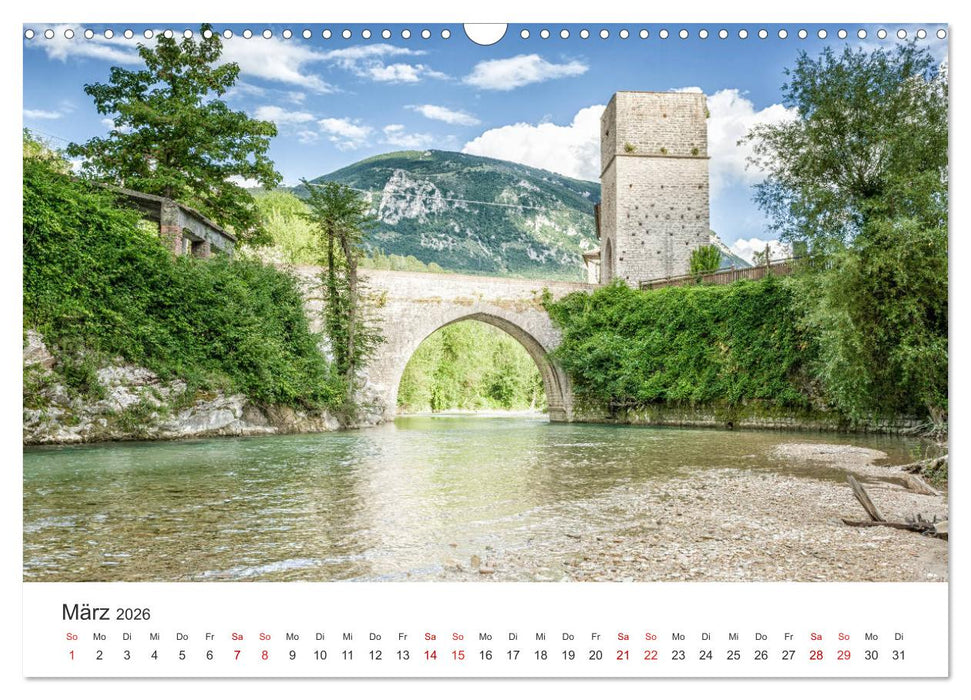 Die Marken - Italien wo es am schönsten ist (CALVENDO Wandkalender 2026)