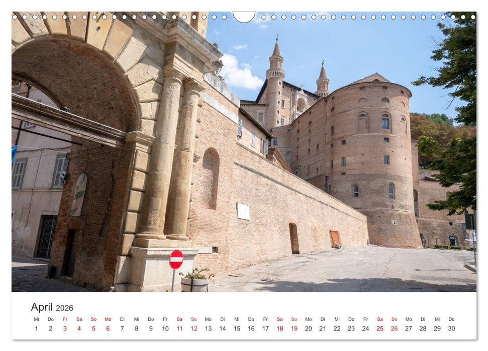 Die Marken - Italien wo es am schönsten ist (CALVENDO Wandkalender 2026)