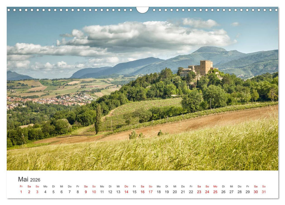 Die Marken - Italien wo es am schönsten ist (CALVENDO Wandkalender 2026)