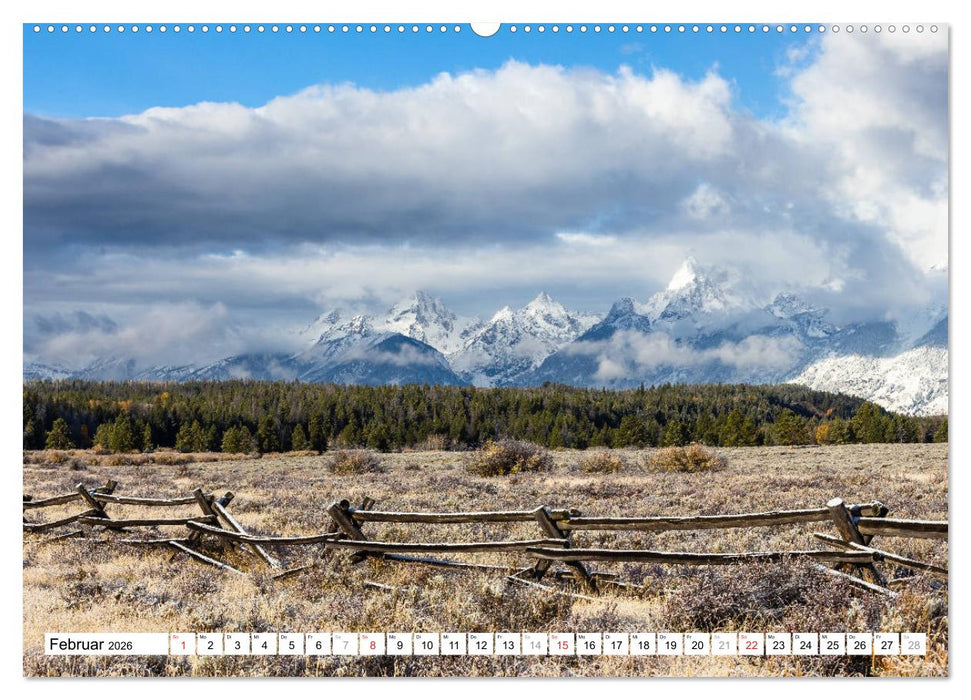 Grand Teton National Park (CALVENDO Premium Wandkalender 2026)