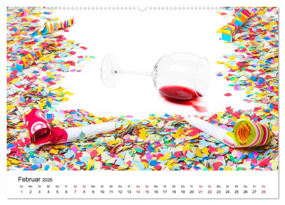 Weinkalender (CALVENDO Premium Wandkalender 2026)