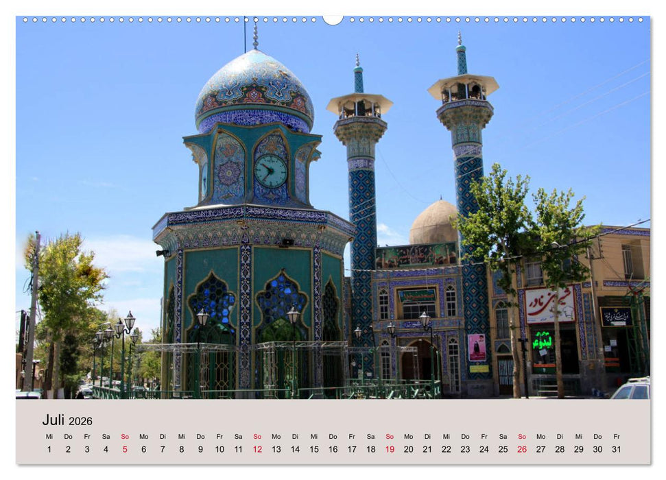 Unbekannter Iran (CALVENDO Premium Wandkalender 2026)