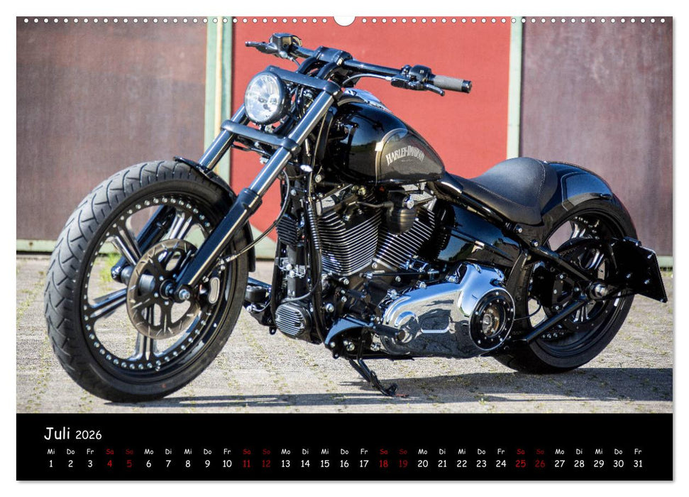 Best of Custom- and Showbikes Kalender (CALVENDO Premium Wandkalender 2026)