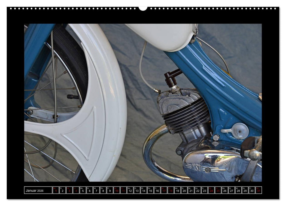 NSU Quickly - Mein Moped (CALVENDO Premium Wandkalender 2026)
