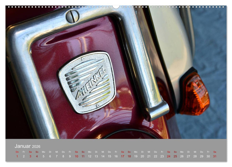 Heinkel Tourist 103-A2 Ein Freund fürs Leben (CALVENDO Premium Wandkalender 2026)