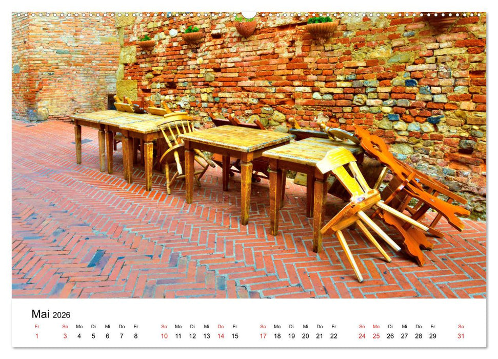 Toskana - Immer eine Reise wert (CALVENDO Wandkalender 2026)