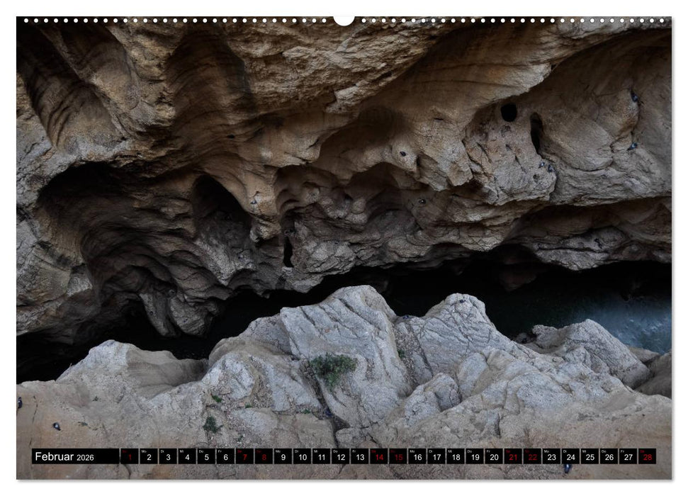 El Caminito del Rey (CALVENDO Premium Wandkalender 2026)