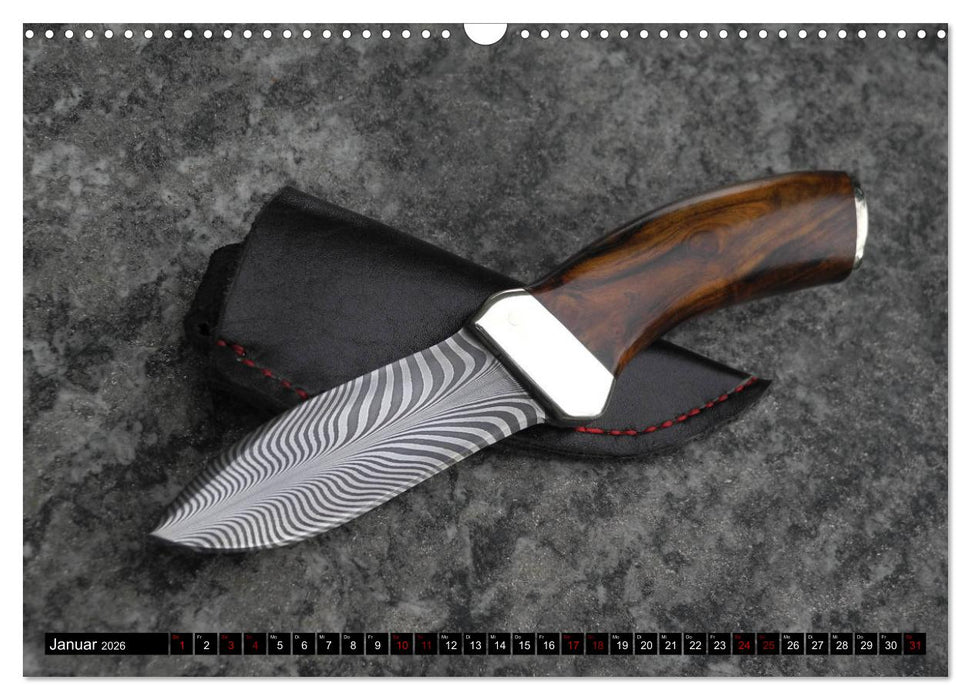 Damaszener - Messerscharf (CALVENDO Wandkalender 2026)