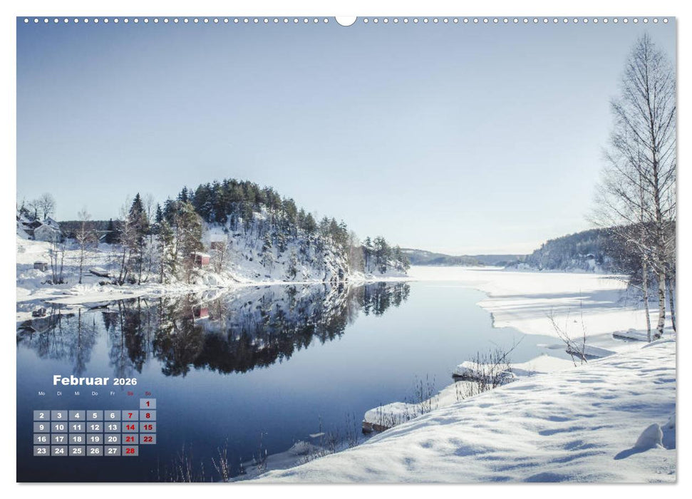 Aufregendes Norwegen (CALVENDO Premium Wandkalender 2026)