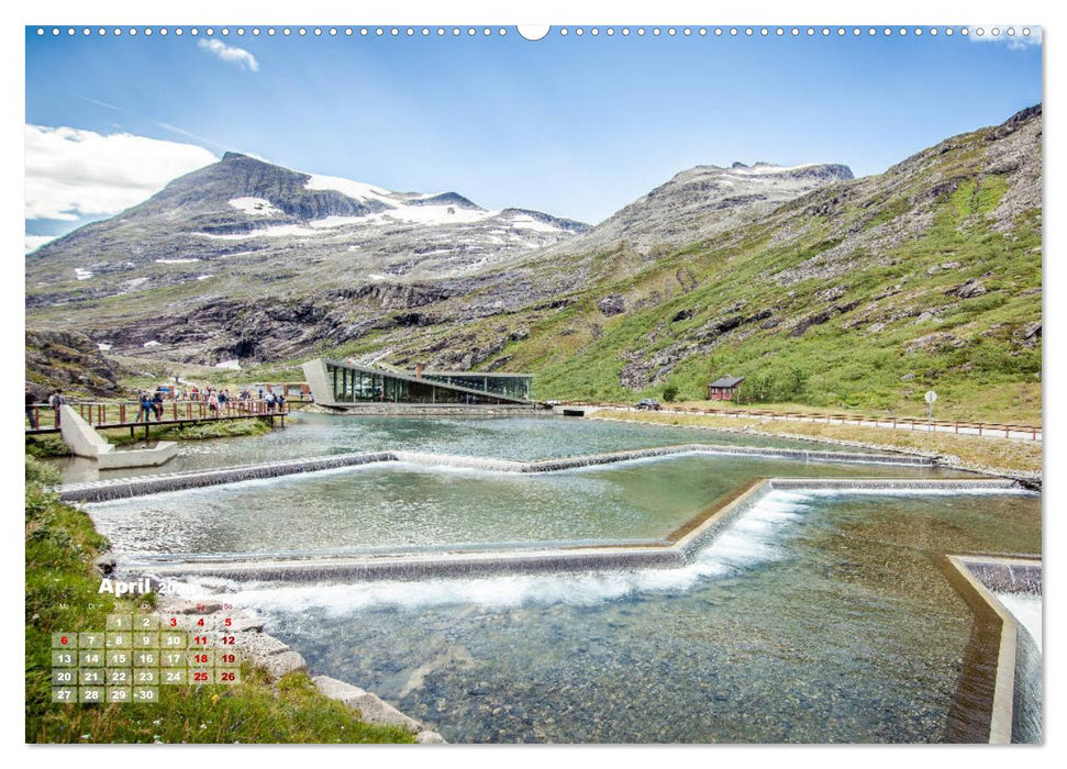 Aufregendes Norwegen (CALVENDO Premium Wandkalender 2026)